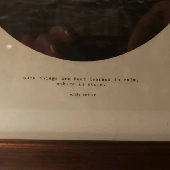 Sea Art Framed  and Quote by Willa Cather - Picture 15 of 15